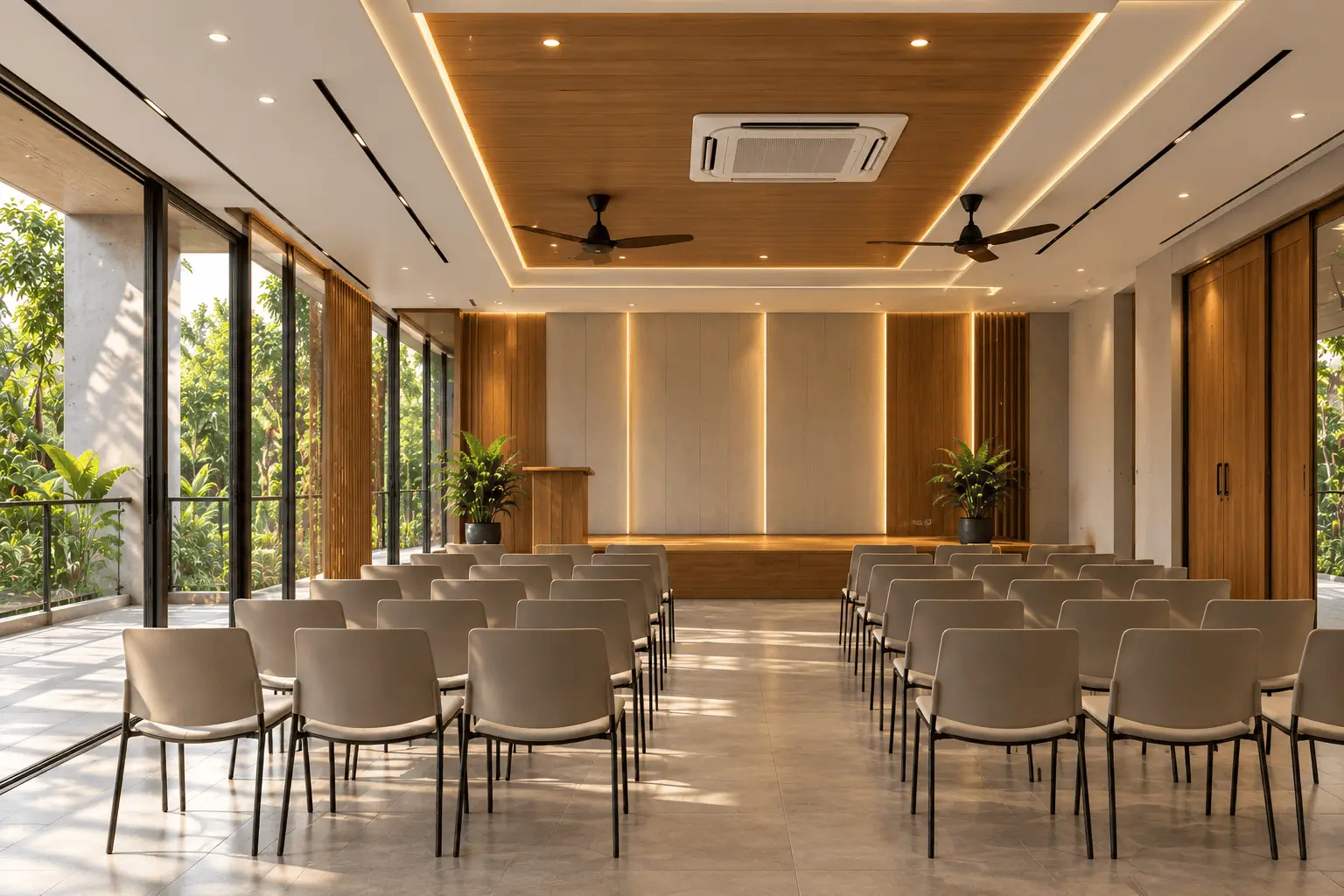 Elegant multipurpose event space